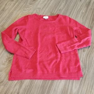 Heathered Red Sweater